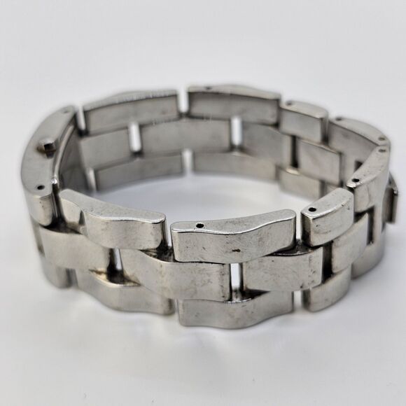 ESQ Movado Swiss Women's‎ Watch 18MM Black Dial Gray Bracelet 5.5" New Battery - Picture 5 of 10